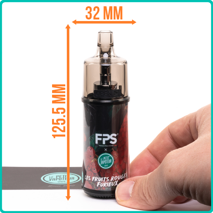Dimensions du FPS Tank 30K Furieux